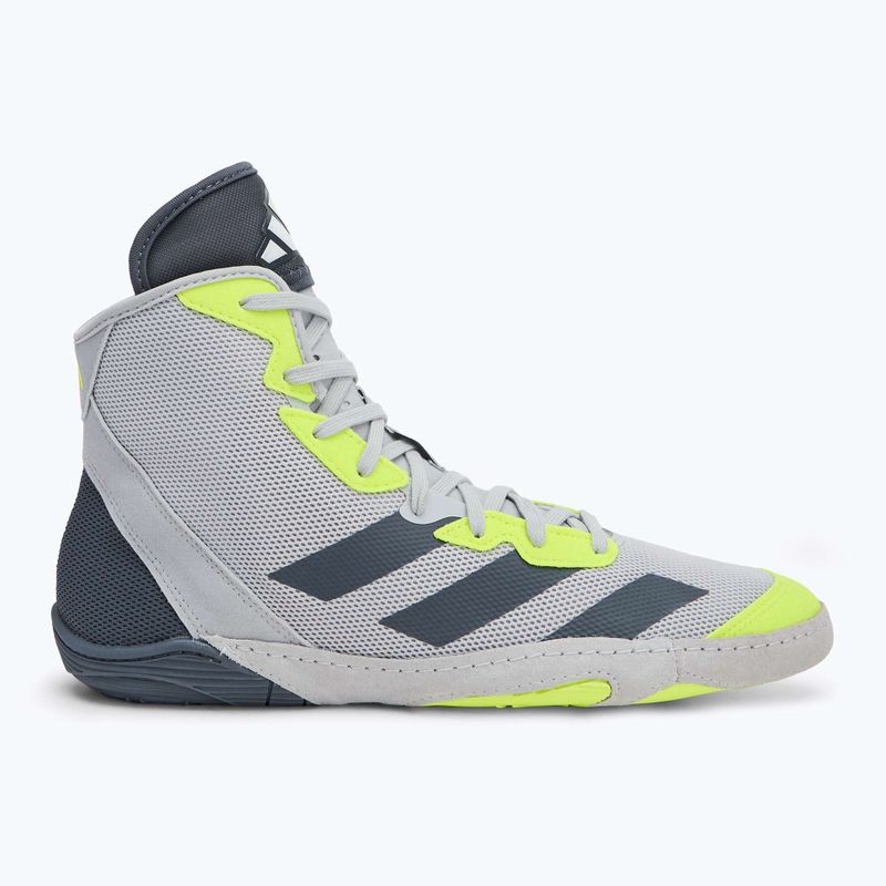 Кросівки боксерські чоловічі adidas Adizero team light grey/ team onix/ team sollar yellow 2 2