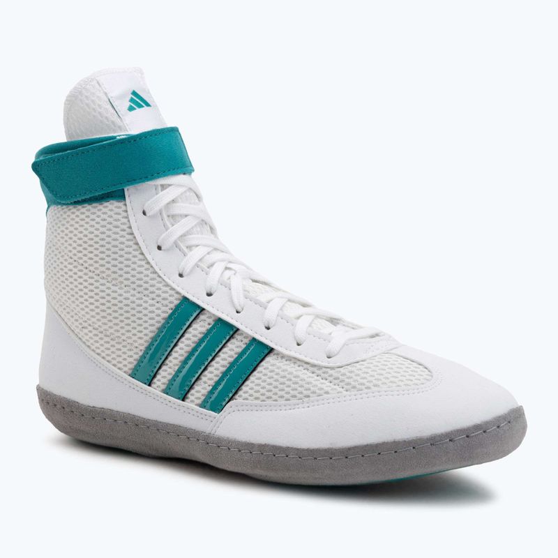 Кросівки боксерські adidas Combat Speed.4 footwear white/purple team/grey three