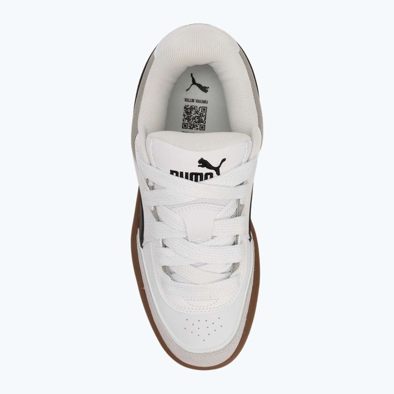 Кросівки чоловічі PUMA Park Lifestyle SK8 puma white/puma black/feather gra 5