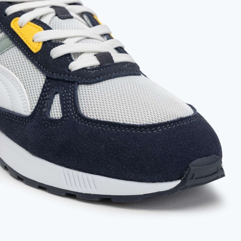 Кросівки чоловічі PUMA Graviton Pro feather gray/puma white/new navy/green moon 7