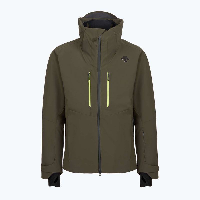 Куртка гірськолижна чоловіча Descente Swiss sturdy green 8