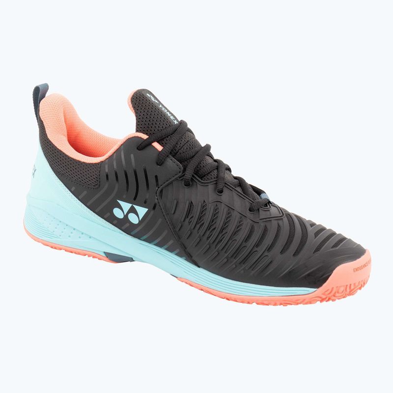Кросівки для тенісу чоловічі YONEX Sonicage 3 CL black/sky blue 8