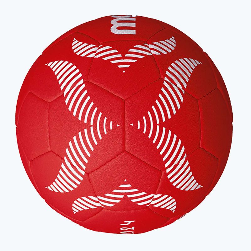 М'яч гандбольний Molten H2A5000-S4F IHF OFFICIAL BALL PARIS 2024 red розмір 2 3