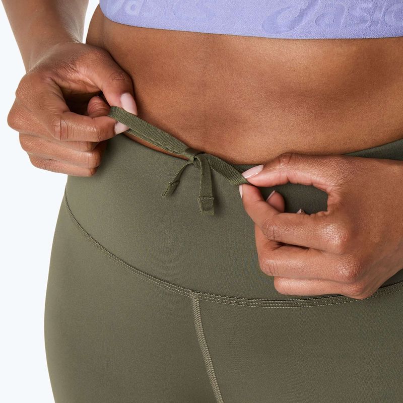 Легінси для бігу жіночі ASICS Core Tight dark olive 5