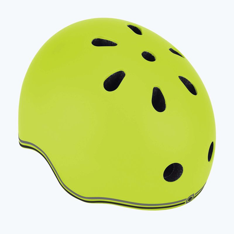 Шолом дитячий Globber Go.Up Lights lime green