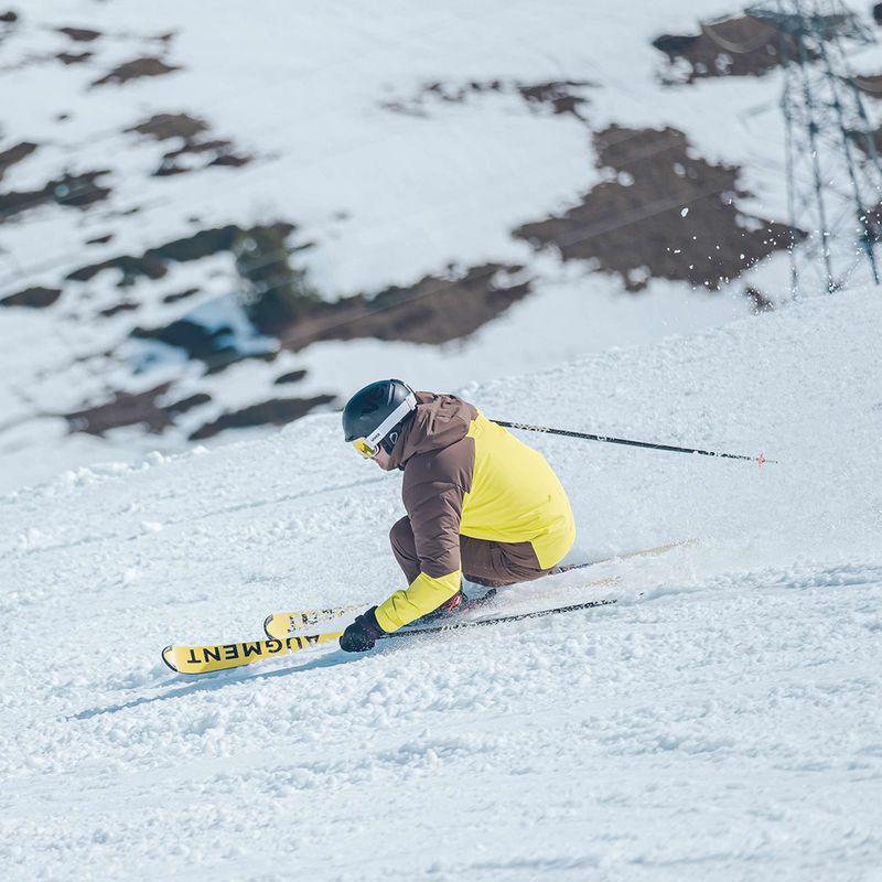 Куртка гірськолижна чоловіча Descente Hybrid Rip Down giant yellow 15