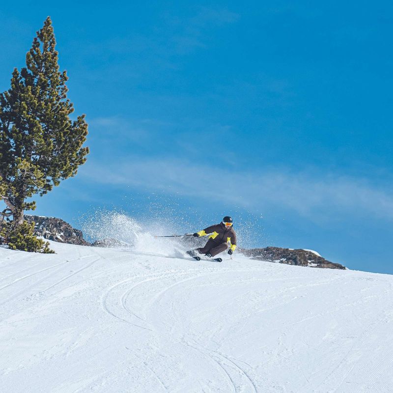Куртка гірськолижна чоловіча Descente Hybrid Rip Down giant yellow 16