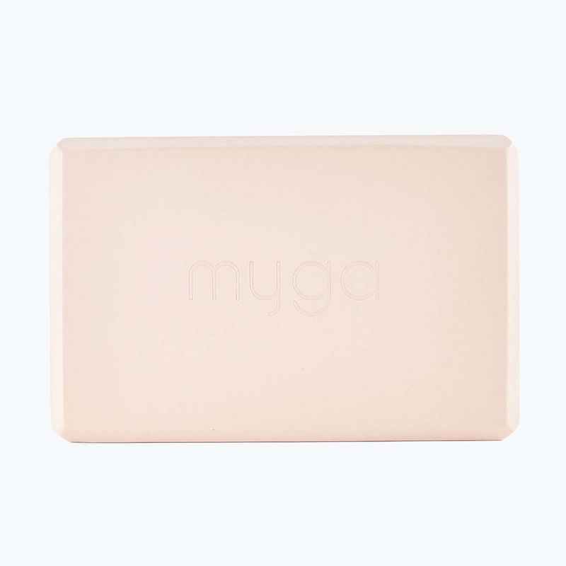 Блок для йоги Myga Foam Block pink