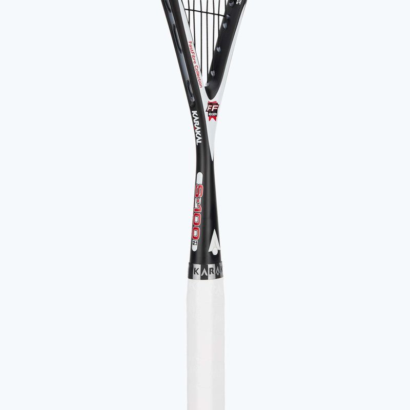 Ракетка для сквошу Karakal S-100 FF 2.1 white 4