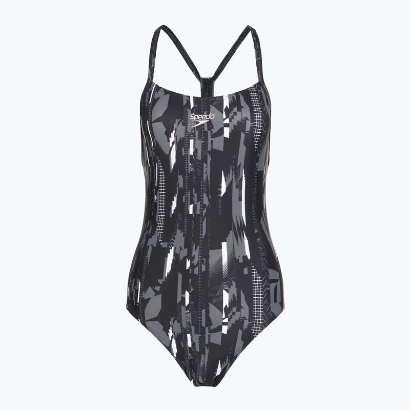 Купальник суцільний жіночий Speedo Allover Rippleback black