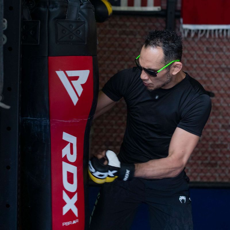 Рукавиці грепплінгові RDX Grappling Glove REX T6 Plus yellow 14