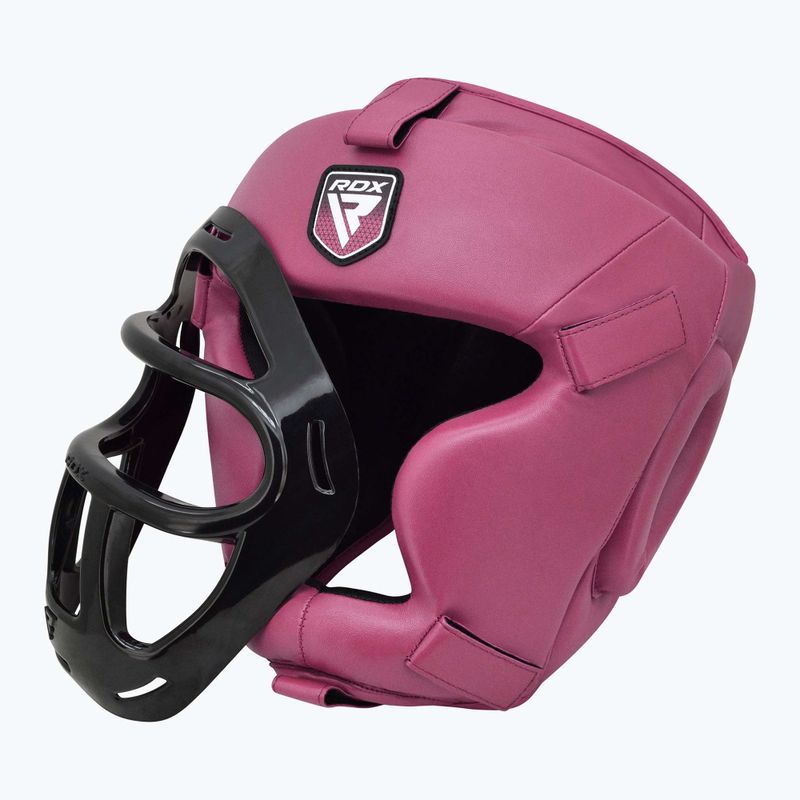 Шолом боксерський RDX Guard Grill T1 pink 3