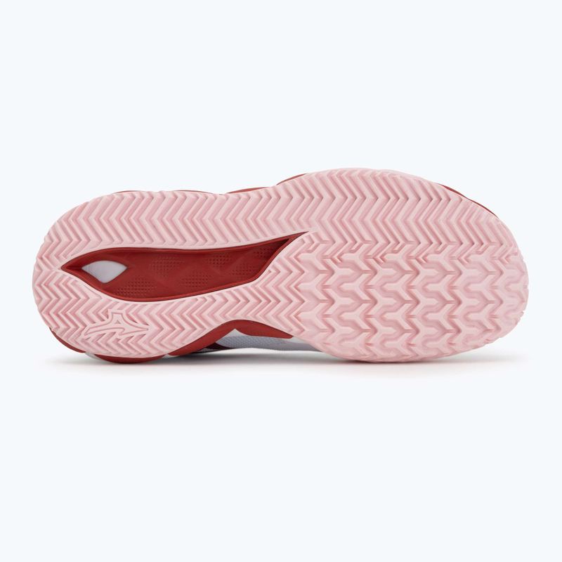 Кросівки тенісні жіночі Mizuno Wave Enforce Tour 2 CC white/pinkesque/barbados/cherr 4