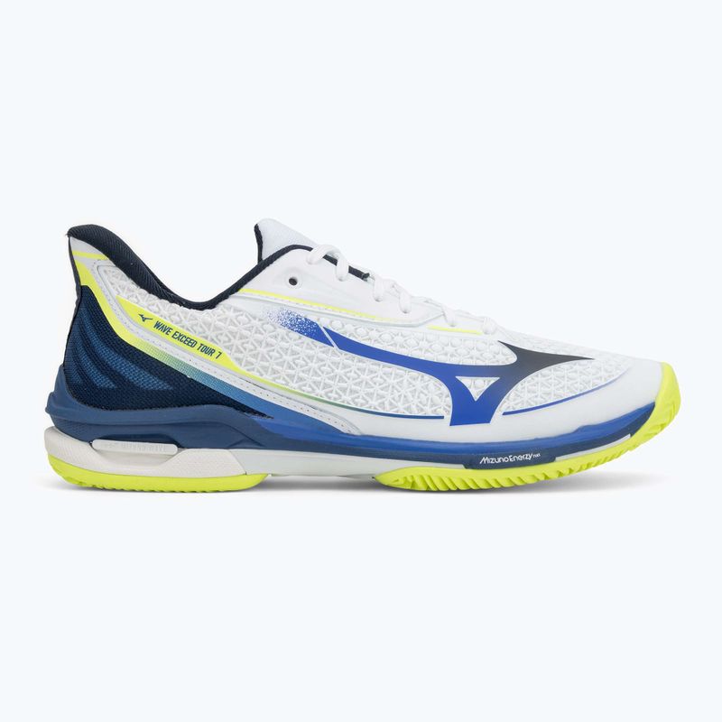 Кросівки тенісні Mizuno Wave Exceed Tour 7 CCwhite/dazzling blue/lightning 2