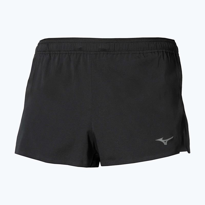 Шорти для бігу чоловічі Mizuno Tech Light Split 1.5 black