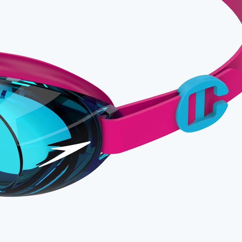 Окуляри для плавання дитячі Speedo Kids Jet 2.0 electric pink/azure blue 9