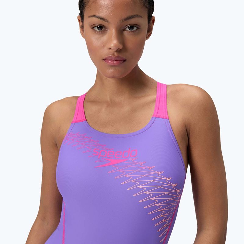 Купальник суцільний Speedo Medley Logo Medalist indigo glow 5