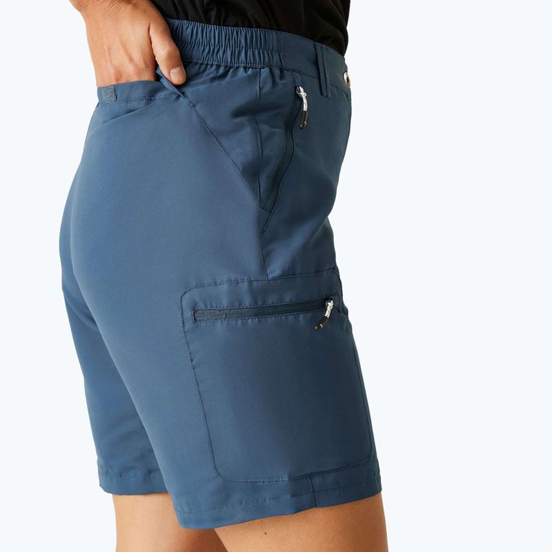Шорти трекінгові жіночі REGATTA Chaska III dark denim 4