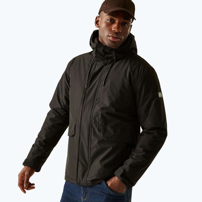 Куртка дощовик чоловіча REGATTA Sterlings black
