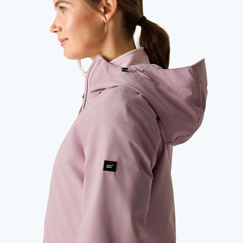 Куртка дощовик жіноча REGATTA Hamara IV powder lilac 4