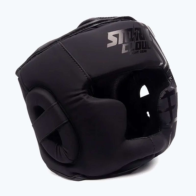 Шолом боксерський StormCloud Lynx black/black 5
