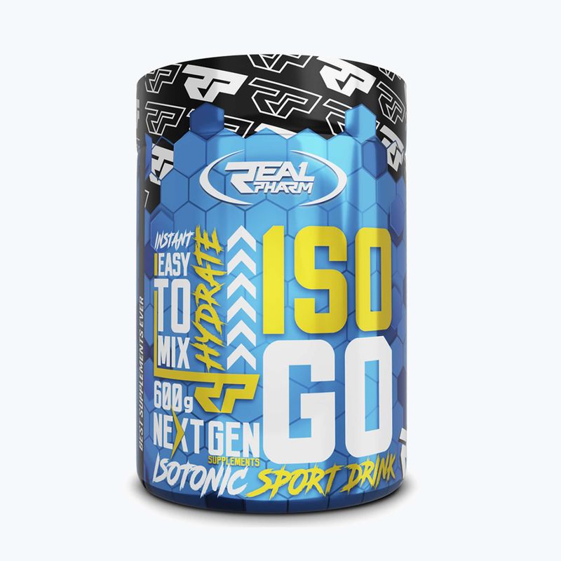 Напій ізотонічний Real Pharm ISO GO 600 г манго-маракуйя 3