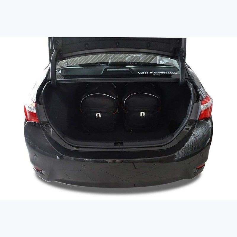 Набір чохлів для багажника KJUST Toyota Corolla Limousine 2013-2018 4 шт чорний. 14
