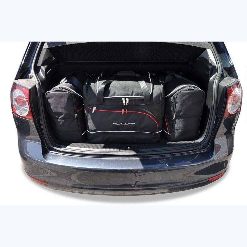 Комплект килимків KJUST в багажне відділення Volkswagen Golf Plus 2008-2012 4 шт чорний. 12