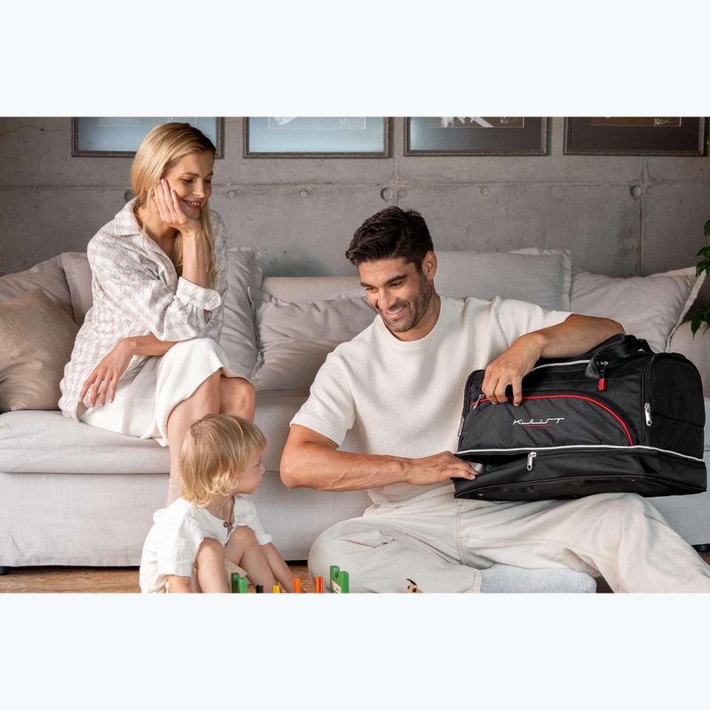 KJUST Audi Q2 набір чохлів для багажника 2016+ 4 шт чорний 22