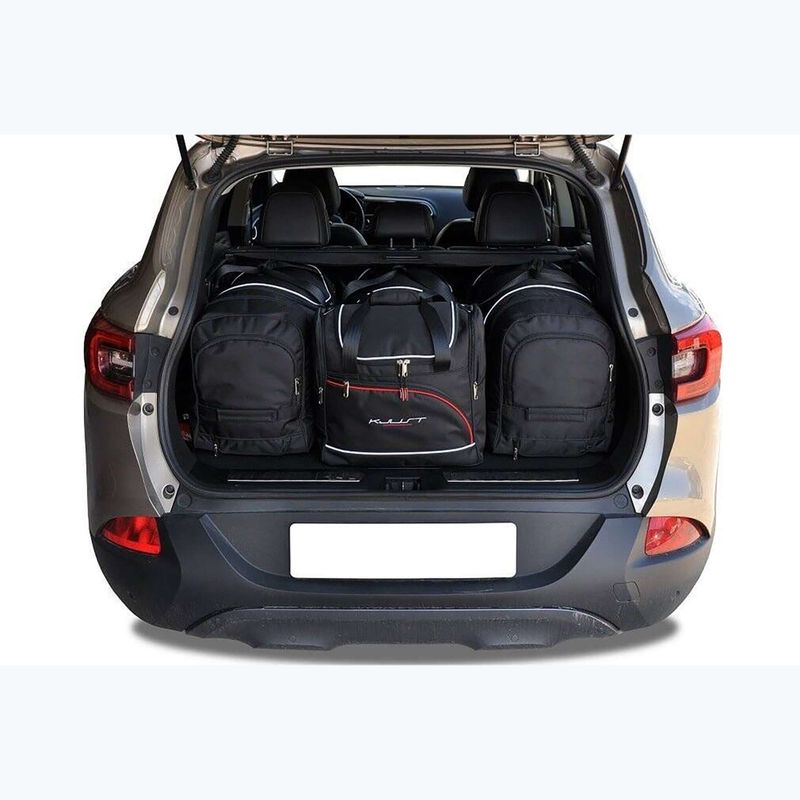 Комплект килимків в багажне відділення KJUST Renault Kadjar 2015-2022 4 шт чорний. 12