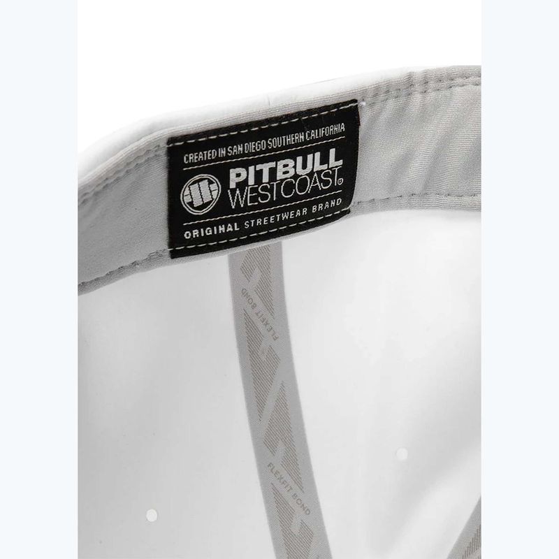Кепка Pitbull Snapback ,,Hilltop" Stretch Fitted white 8