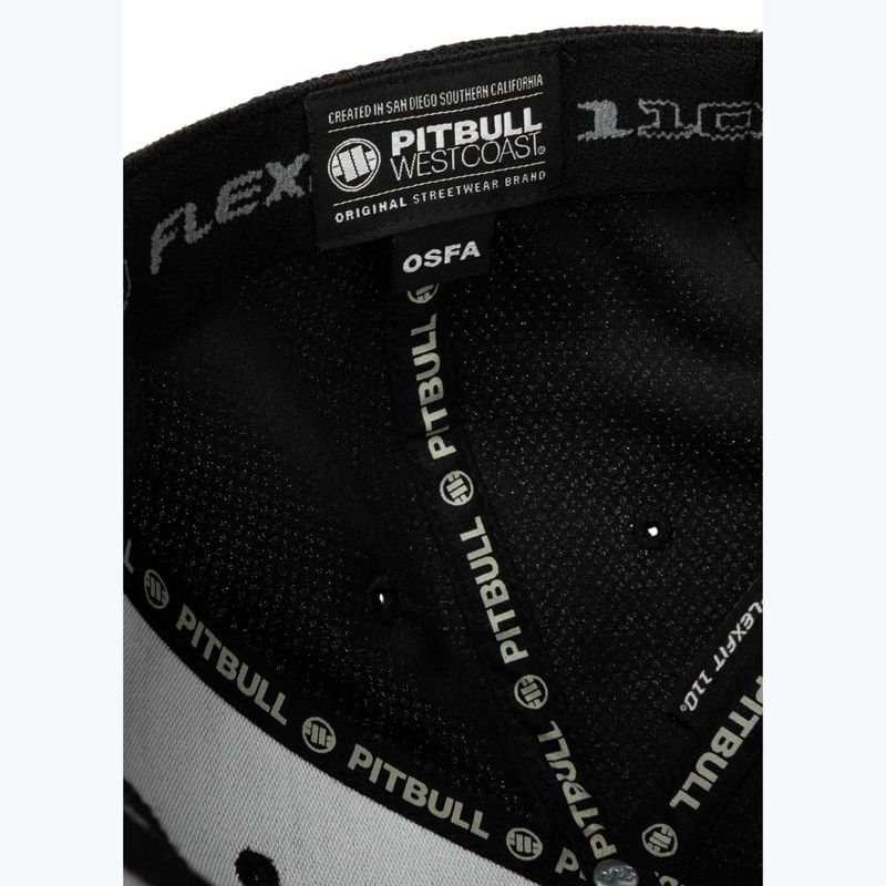 Чоловіча кепка Pitbull West Coast ,,Logo" гібридна чорна 7