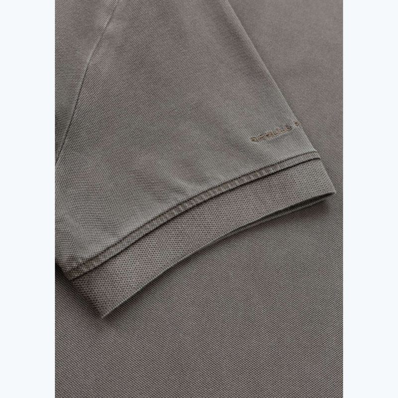 Футболка поло чоловіча Pitbull Washed Polo dark brown 5