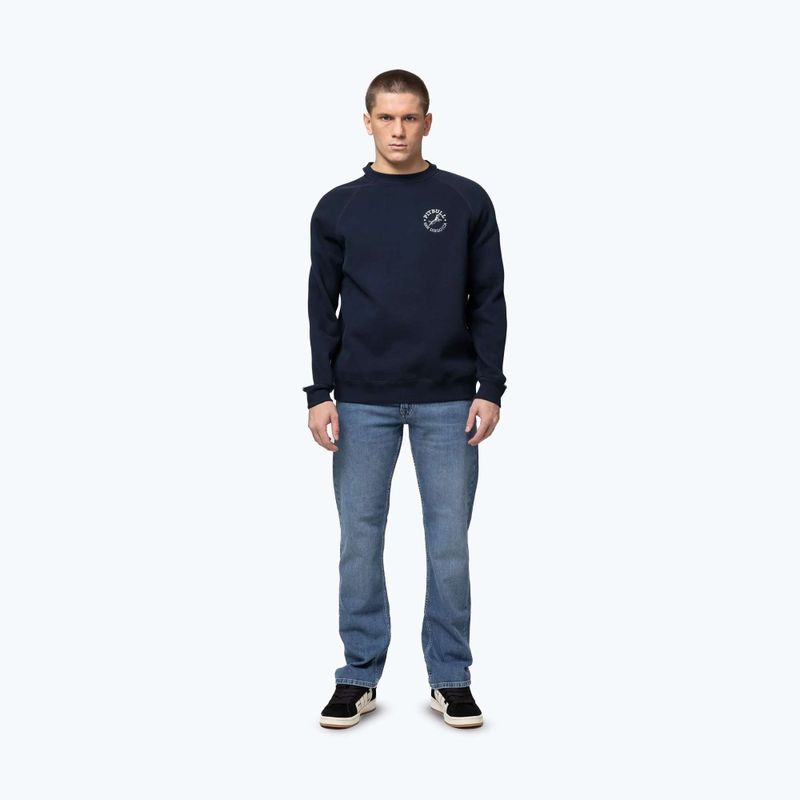 Кофта чоловіча Pitbull San Diego Ca Crewneck dark navy 2