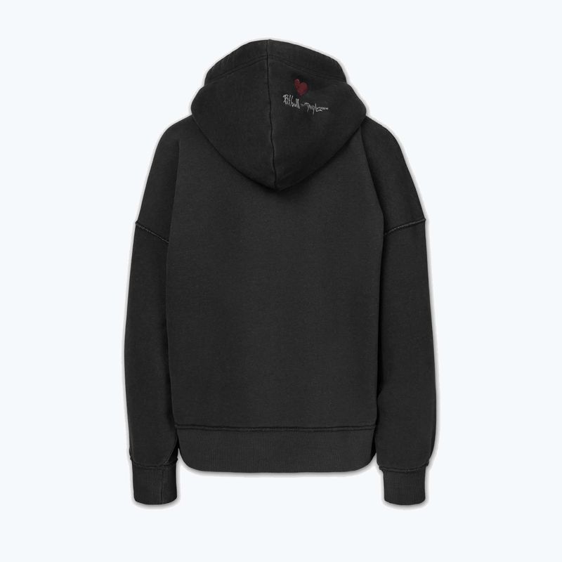 Кофта жіноча Pitbull Thick & Thin Hooded dark graphite 5