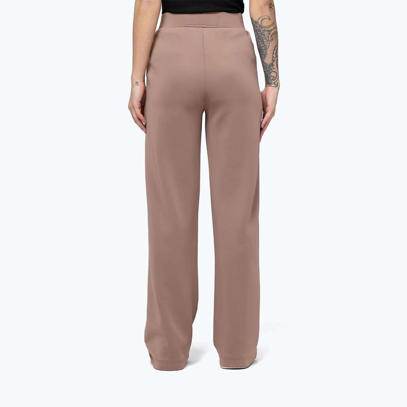Штани жіночі Pitbull Verona Wide Leg chocolate mousse 3
