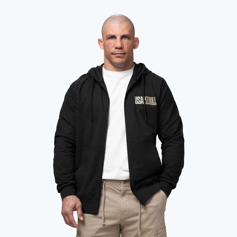 Кофта чоловіча Pitbull USA Hooded Zip black