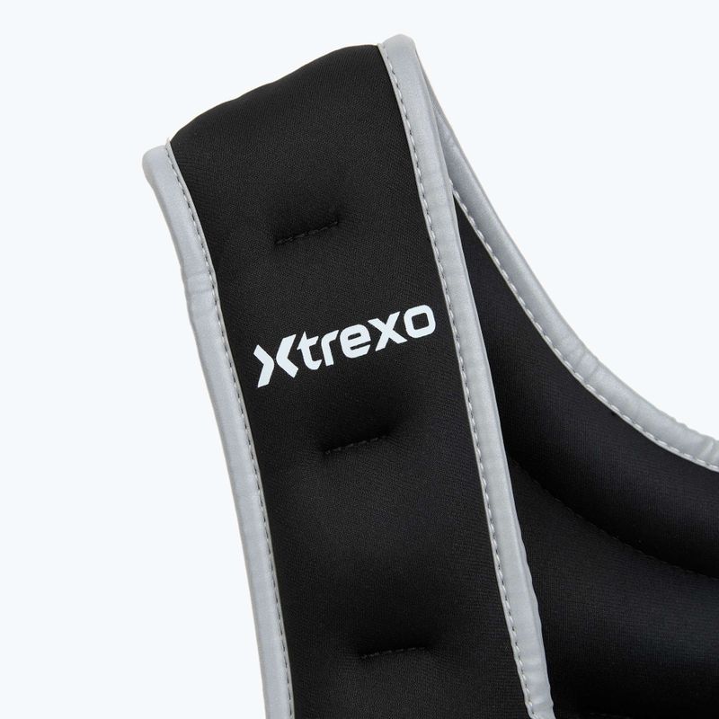 Жилет тренувальний з навантаженням XTREXO 8 кг чорний WV-08 4