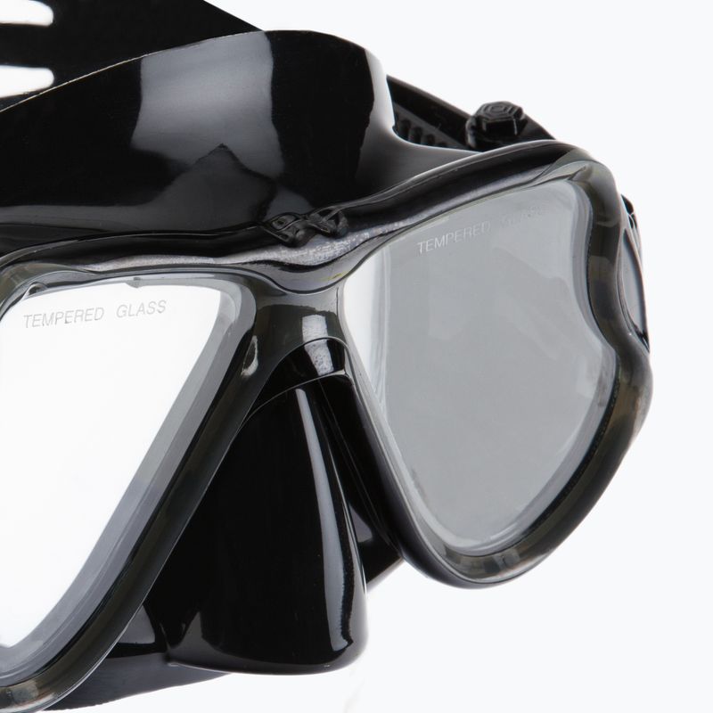 Набір для снорклінгу AQUASTIC MSA-01C чорний 8