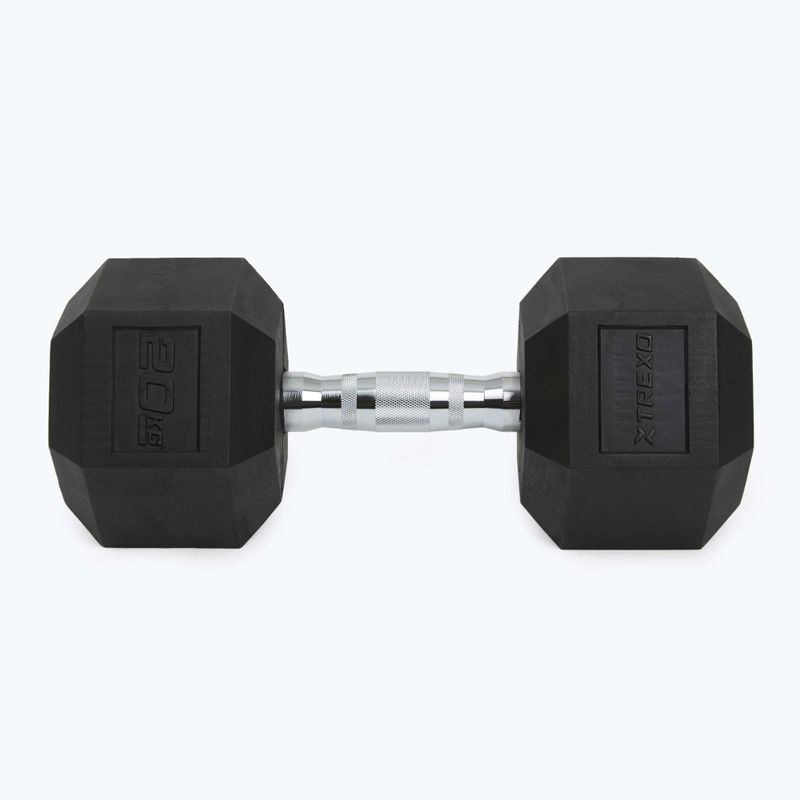 Гантель прогумована XTREXO Hex HXD200 20 кг 7