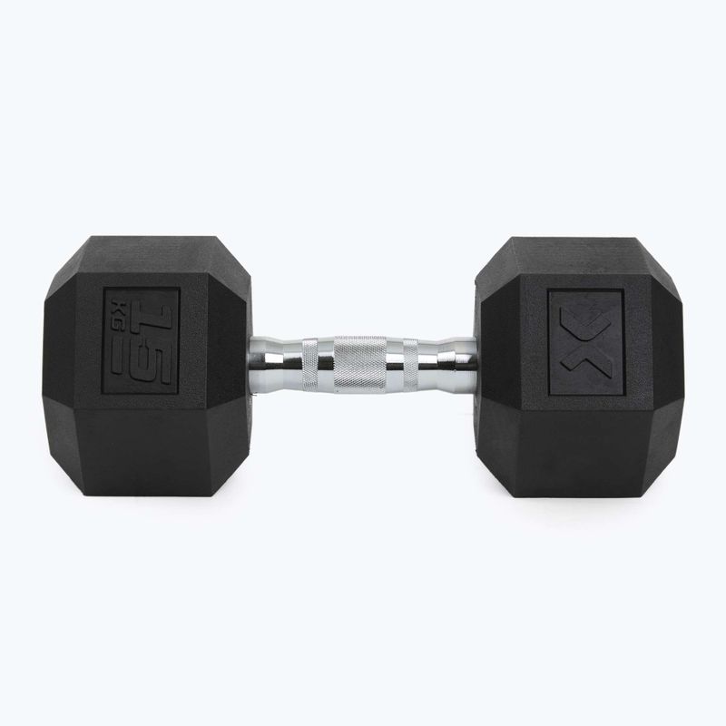 Гантель прогумована XTREXO Hex HXD150 15 кг 7