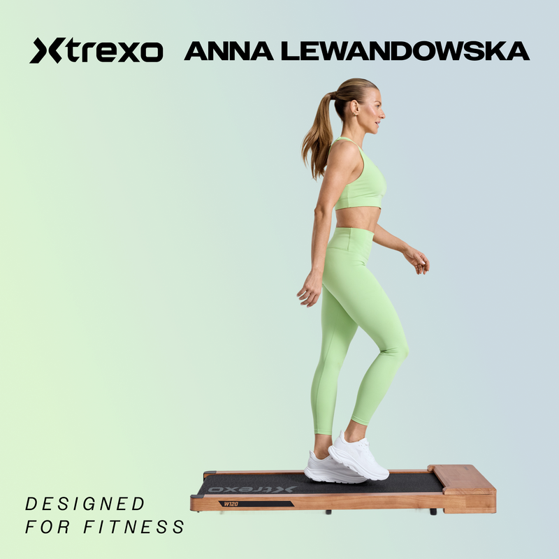 Бігова доріжка електрична XTREXO Walking Pad W100 чорний 2
