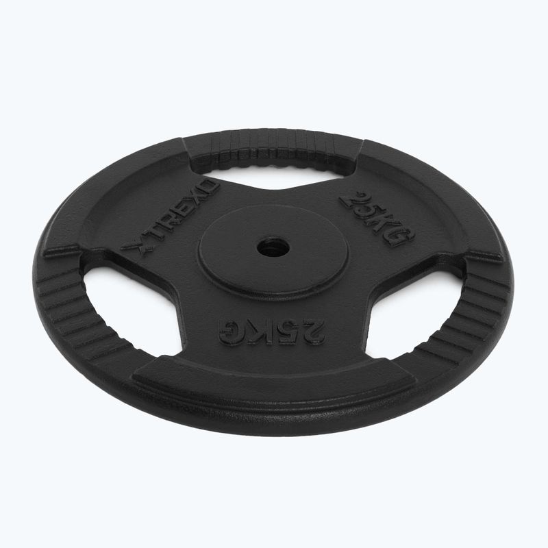 Диск чавунний XTREXO TRX-ICP025 25 кг chrom