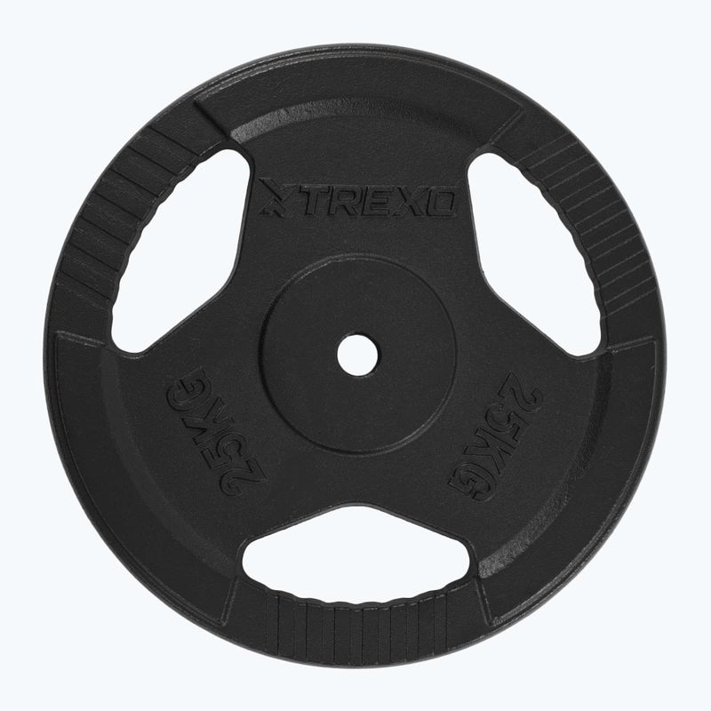 Диск чавунний XTREXO TRX-ICP025 25 кг chrom 3