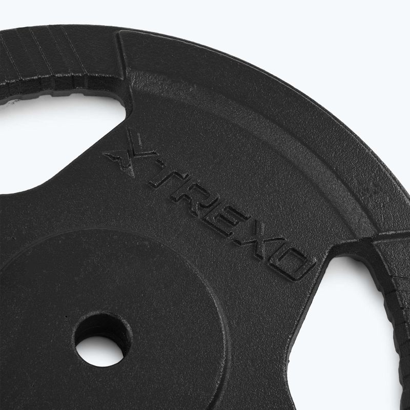 Диск чавунний XTREXO TRX-ICP025 25 кг chrom 4