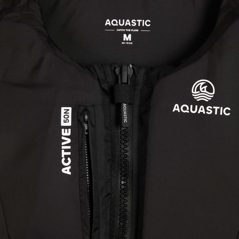 Жилет страхувальний AQUASTIC Active 50N чорний 4
