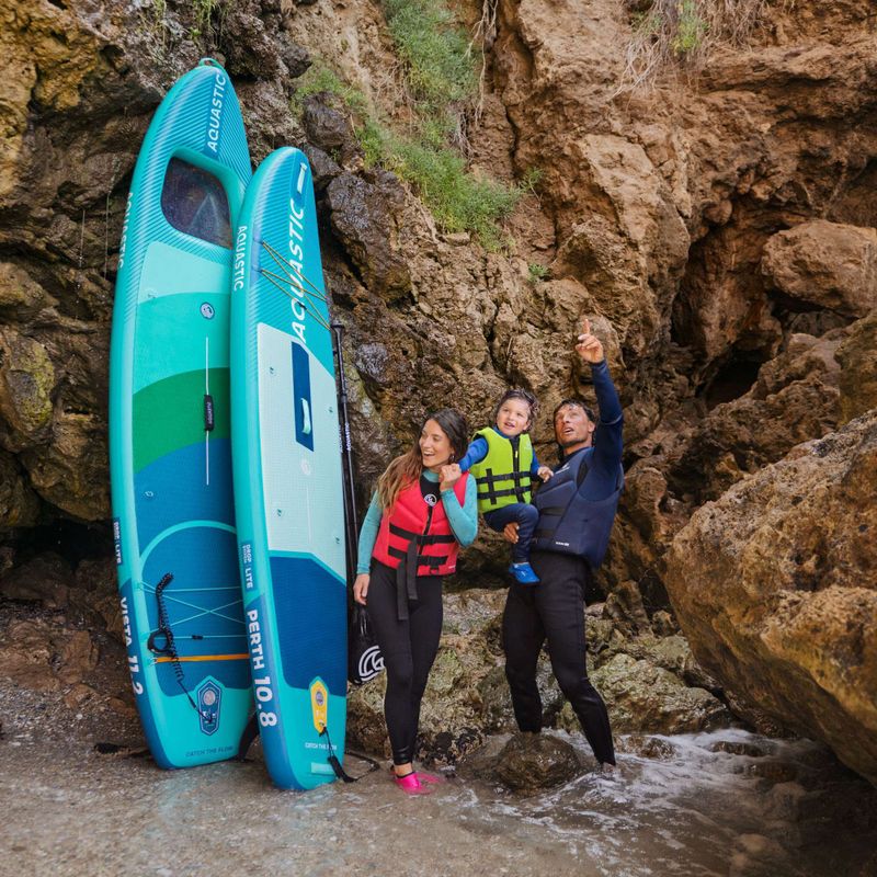Жилет страхувальний дитячий AQUASTIC Youth 50N зелений 14