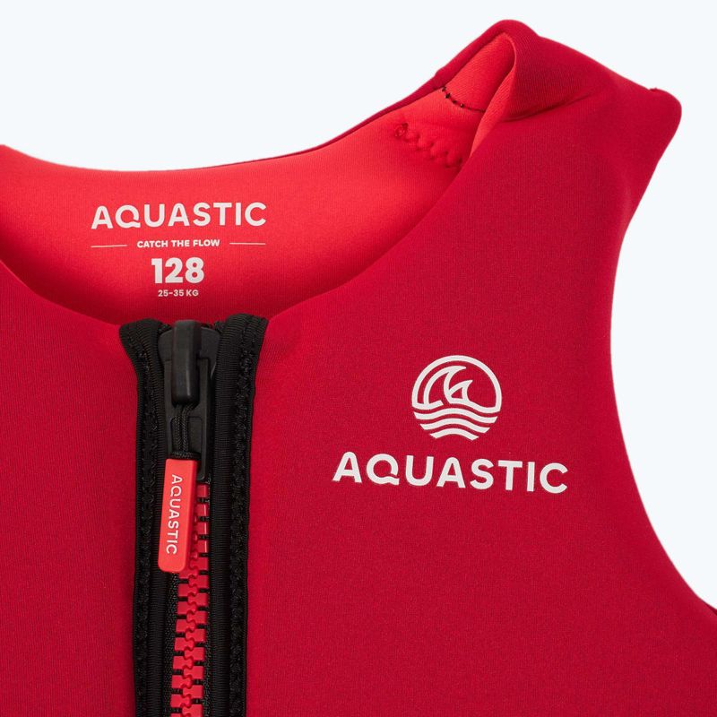 Жилет страхувальний дитячий AQUASTIC Youth 50N червоний 4
