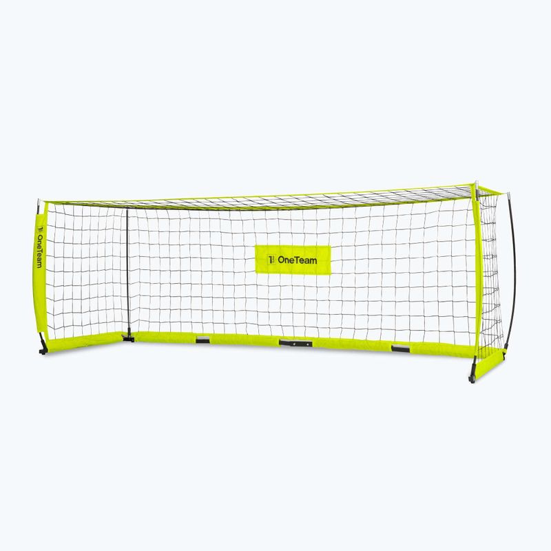 Ворота футбольні OneTeam Flex Square 300 x 100 см зелений 3