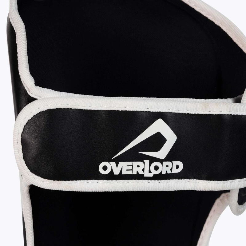 Захист гомілок Overlord Fighter чорно-білий 301004-BK/S 4